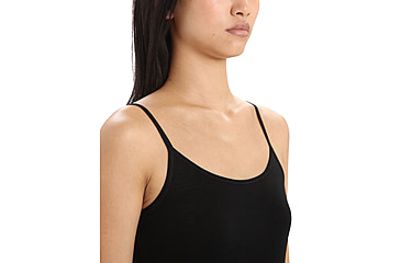 Image of Icebreaker 175 Everyday Cami Thermal Singlet - Womens, Black, Extra Small, IB104469001XS
