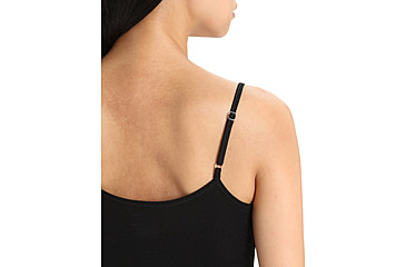 Image of Icebreaker 175 Everyday Cami Thermal Singlet - Womens, Black, Extra Small, IB104469001XS