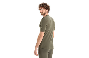 Image of Icebreaker 175 Everyday Short Sleeve Crewe Thermal Top - Mens, Loden, Medium, IB104482069M