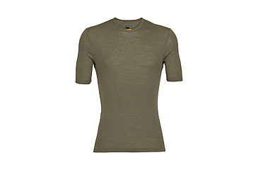 Image of Icebreaker 175 Everyday Short Sleeve Crewe Thermal Top - Mens, Loden, Medium, IB104482069M