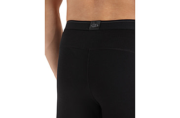 Image of Icebreaker 200 Oasis Leggings w/ Fly - Mens, Black, Extra Small, IB104370001XS