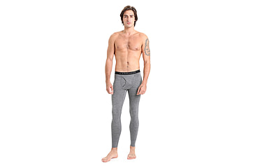 Image of Icebreaker 200 Oasis Leggings w/ Fly - Mens, Gritstone Heather, 2XL, IB104370013XXL