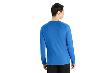 Image of Icebreaker 200 Oasis Long Sleeve Crewe - Mens, Lazurite, Large, IB104365580L