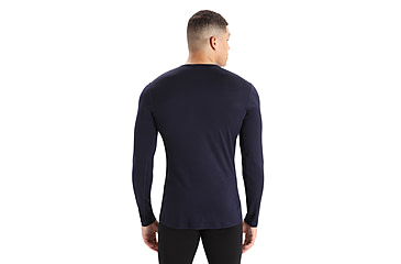 Image of Icebreaker 200 Oasis Long Sleeve Crewe - Mens, Midnight Navy, 3XL, IB1043654013XL