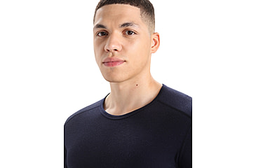 Image of Icebreaker 200 Oasis Long Sleeve Crewe - Mens, Midnight Navy, 3XL, IB1043654013XL