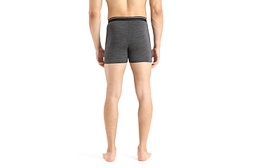 Image of Icebreaker Anatomica Boxers - Mens, Jet Heather, Small, IB103029011S