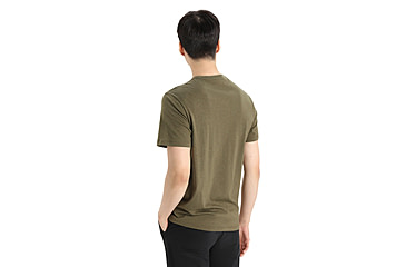 Image of Icebreaker Central Classic Short Sleeve T-Shirt - Mens, Loden, Medium, IB0A56JX069M