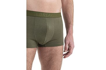Image of Icebreaker Cool-Lite Anatomica Trunks - Mens, Loden, Large, IB105223069L