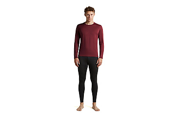 Image of Icebreaker Merino 200 Oasis Long Sleeve Crewe Thermal Top - Mens