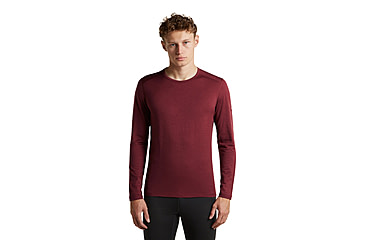 Image of Icebreaker Merino 200 Oasis Long Sleeve Crewe Thermal Top - Mens