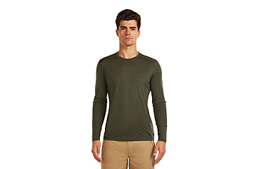 Image of Icebreaker Merino 200 Oasis Long Sleeve Crewe Thermal Top - Mens