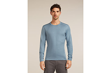 Image of Icebreaker Merino 200 Oasis Long Sleeve Crewe Thermal Top - Mens