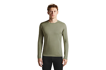 Image of Icebreaker Merino 200 Oasis Long Sleeve Crewe Thermal Top - Mens
