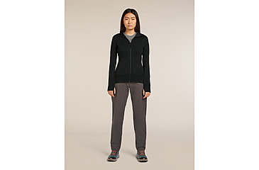Image of Icebreaker Merino 260 Quantum Long Sleeve Zip Hoodie - Womens