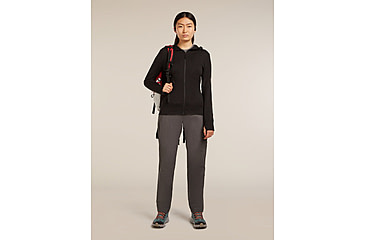 Image of Icebreaker Merino 260 Quantum Long Sleeve Zip Hoodie - Womens