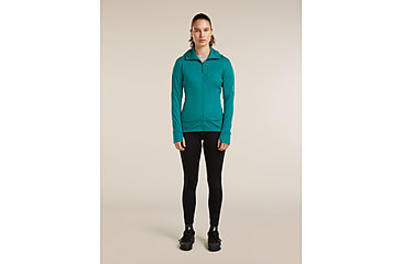 Image of Icebreaker Merino 260 Quantum Long Sleeve Zip Hoodie - Womens