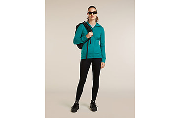 Image of Icebreaker Merino 260 Quantum Long Sleeve Zip Hoodie - Womens