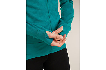 Image of Icebreaker Merino 260 Quantum Long Sleeve Zip Hoodie - Womens