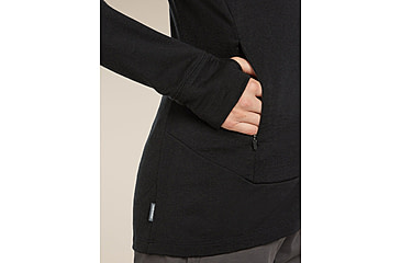 Image of Icebreaker Merino 260 Quantum Long Sleeve Zip Jacket - Womens