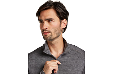 Image of Icebreaker Merino 260 Tech Long Sleeve Half Zip Thermal Top - Mens