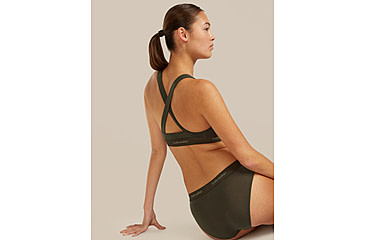 Image of Icebreaker Merino Blend 125 Cool-Lite Sprite Racerback Bra - Womens