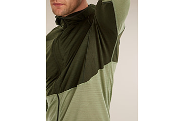 Image of Icebreaker Merino Blend 200 RealFleece Descender Long Sleeve Zip Hoodie - Mens