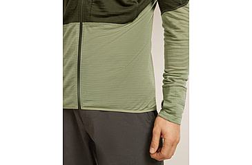 Image of Icebreaker Merino Blend 200 RealFleece Descender Long Sleeve Zip Hoodie - Mens