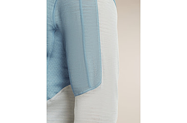 Image of Icebreaker Merino Blend 200 RealFleece Descender Long Sleeve Zip Hoodie - Mens