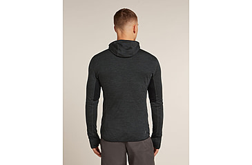 Image of Icebreaker Merino Blend 200 RealFleece Descender Long Sleeve Zip Hoodie - Mens