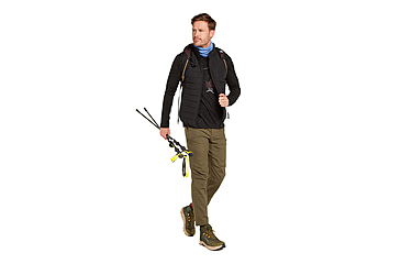 Image of Icebreaker Men Merino 150 Tech Lite LS Tee Bear Lift, Black, M, IB0A573Y001M