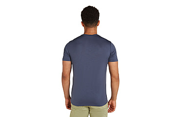 Image of Icebreaker Men Merino 150 Tech Lite SS Tee Skiing Yeti, Graphite, M, IB0A572Y884M