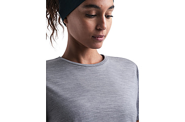 Image of Icebreaker Merino 125 Cool-Lite Sphere III SS Tee - Womens, Metro Heather, Large, IB0A56ZO016L