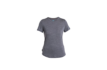 Image of Icebreaker Merino 125 Cool-Lite Sphere III SS Tee - Womens, Midnight Navy Heather, Extra Small, IB0A56ZO440XS