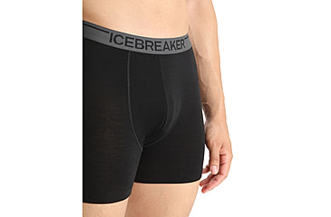 Image of Icebreaker Merino 150 Anatomica Boxers - Men's, Black, Medium, IB103029001M