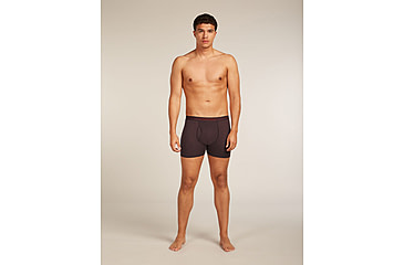 Image of Icebreaker Merino 150 Anatomica Boxers wFly - Mens, Java, Extra Large, IB1030300GWXL