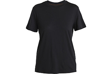 Image of Icebreaker Merino 150 Tech Lite SS Relaxed T-Shirt - Womens, Black, Extra Small, IB0A56XZ001XS