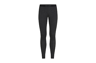 Image of Icebreaker Merino 260 ZoneKnit Leggings - Mens, Jet HTHR, Extra Large, IB0A56HG011XL