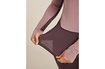 Image of Icebreaker Merino 260 ZoneKnit Long Sleeve Half Zip Thermal Top - Womens, Java/Summit/CB, Small, IB0A57CM0JQS