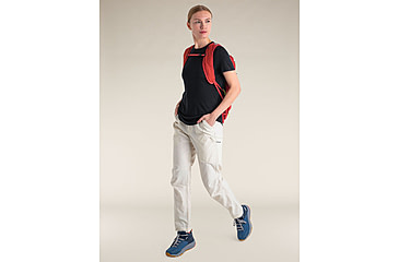 Image of Icebreaker Merino Blend 125 Cool-Lite Sphere SS T-Shirt - Womens, Black, Medium, IB0A56ZO001M