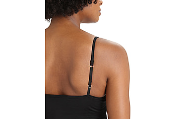 Image of Icebreaker Merino Siren Bra Cami Singlet - Womens, Black, Extra Small, IB0A56BL001XS