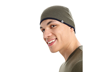 Image of Icebreaker Pocket Beanie, Loden/Midnight Navy, One Size, IBIBM200583OS