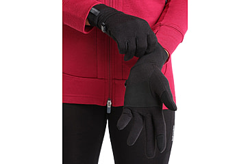 Image of Icebreaker Sierra Gloves, Black, Small, IB104829001S