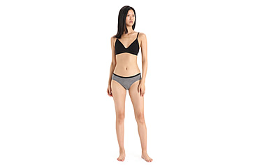 Image of Icebreaker Siren Hipkini Briefs - Women's, Gritstone Heather, Small, IB104704013S