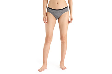 Image of Icebreaker Siren Hipkini Briefs - Womens, Gritstone Heather, Small, IB104704013S