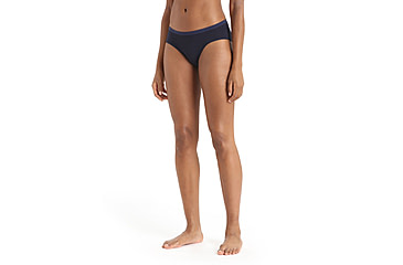 Image of Icebreaker Siren Hipkini Briefs - Womens, Midnight Navy, Extra Large, IB104704401XL