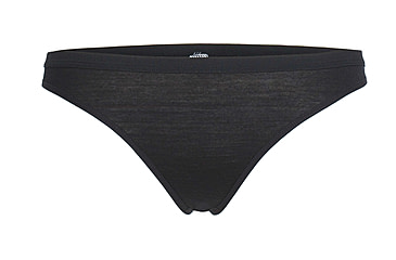 Image of Icebreaker Merino Siren Thong - Women's, Black, Extra Small, IB103027001XS