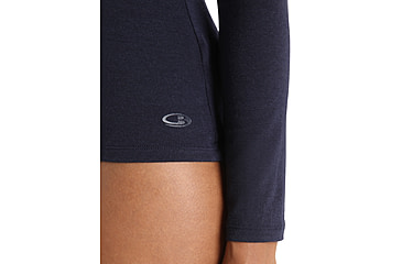 Image of Icebreaker Women Merino 150 Siren LS Sweetheart, Midnight Navy, S, IB103194401S