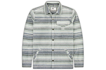 Image of Jetty Mens Concordia Polar Fleece Snap-Up Jacket, Grey, Small, F24CONC-M42002GRY-S