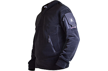 Image of KITANICA American Fleece Hoodie - Men's, Medium, Long, Black, 401-BLK-MED-LNG