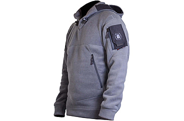 Image of KITANICA American Fleece Hoodie - Men's, Extra Large, Long, Wolf Grey, 401-WLG-XLG-LNG